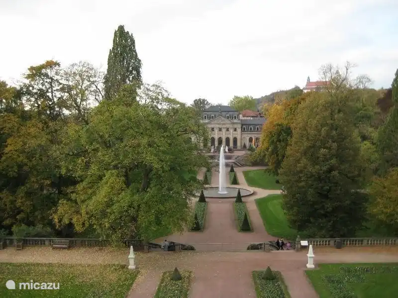 Ein anderer Ausblick vom gleichen Park in Fulda.