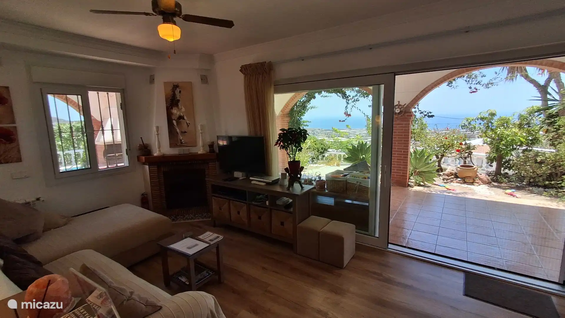 Wat een uitzicht vanuit de woonkamer!