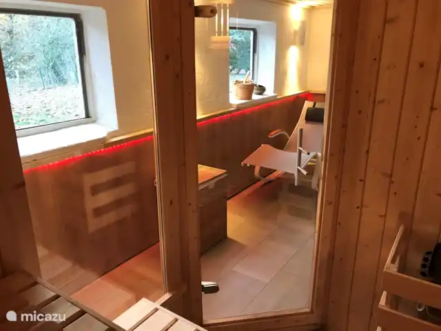 vakantiehuis huren in Duitsland, Nedersaksen, Itterbeck – Beltvilla 'Haus an der Heide' Saunaruimte in de garage