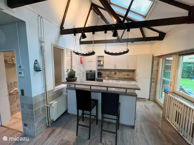 vakantiehuis huren in Duitsland, Nedersaksen, Itterbeck – Beltvilla 'Haus an der Heide' Keuken met Bar