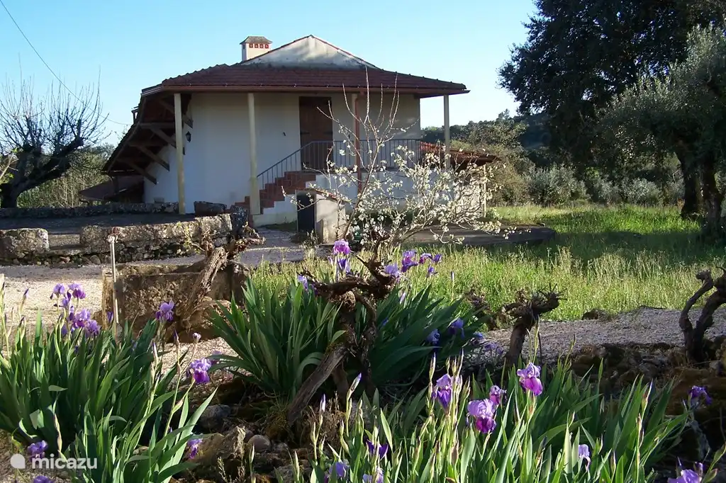 Seitenansicht das Haus mit Zugang zum 2. Schlafzimmer im 1. Stock.