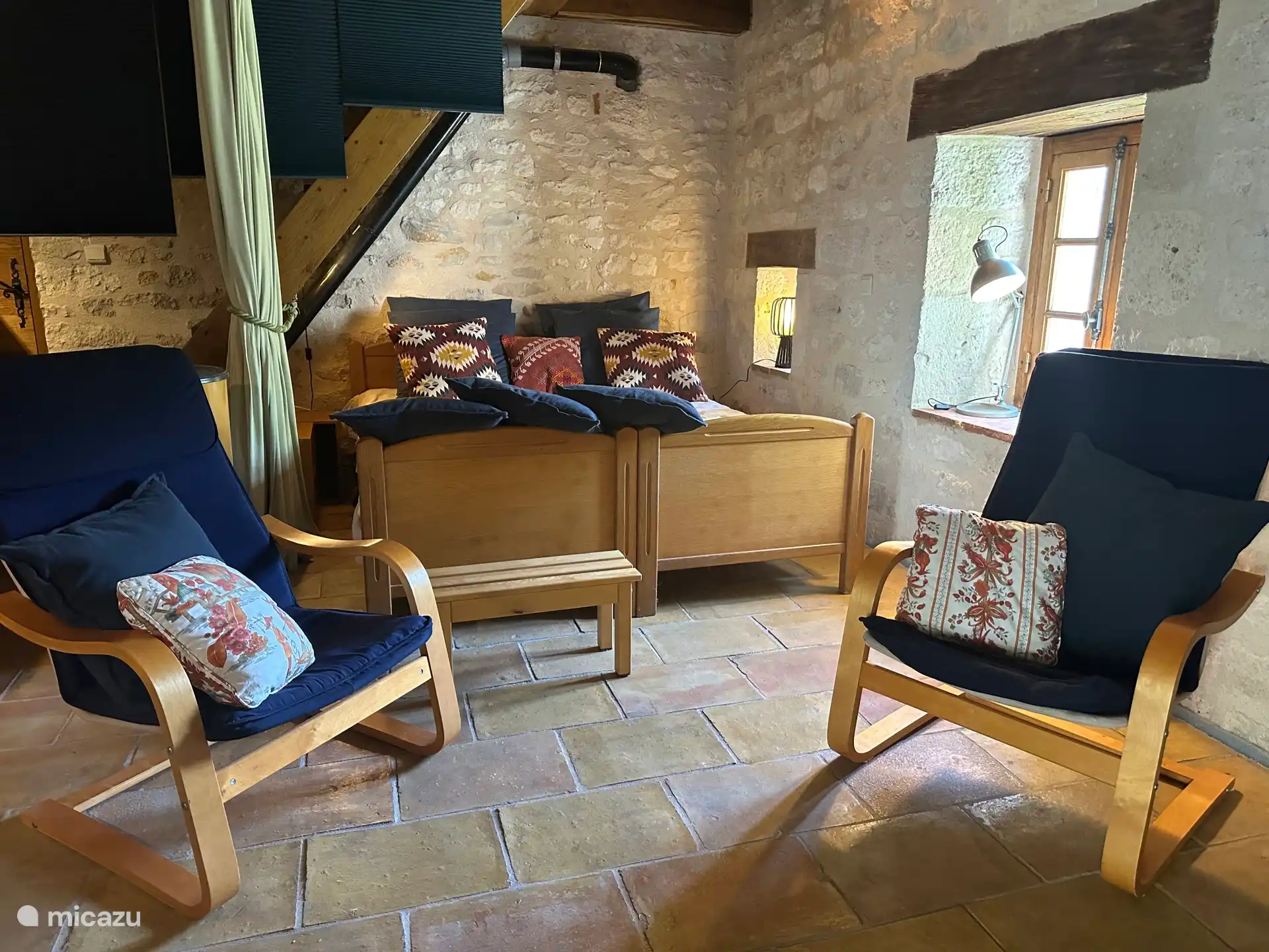 begane grond - bedden opgesteld als lits-jumeaux

rez-de-chaussee - lits pose comme lits-jumeaux