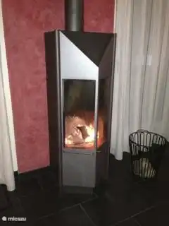 Open fireplace for cold evenings