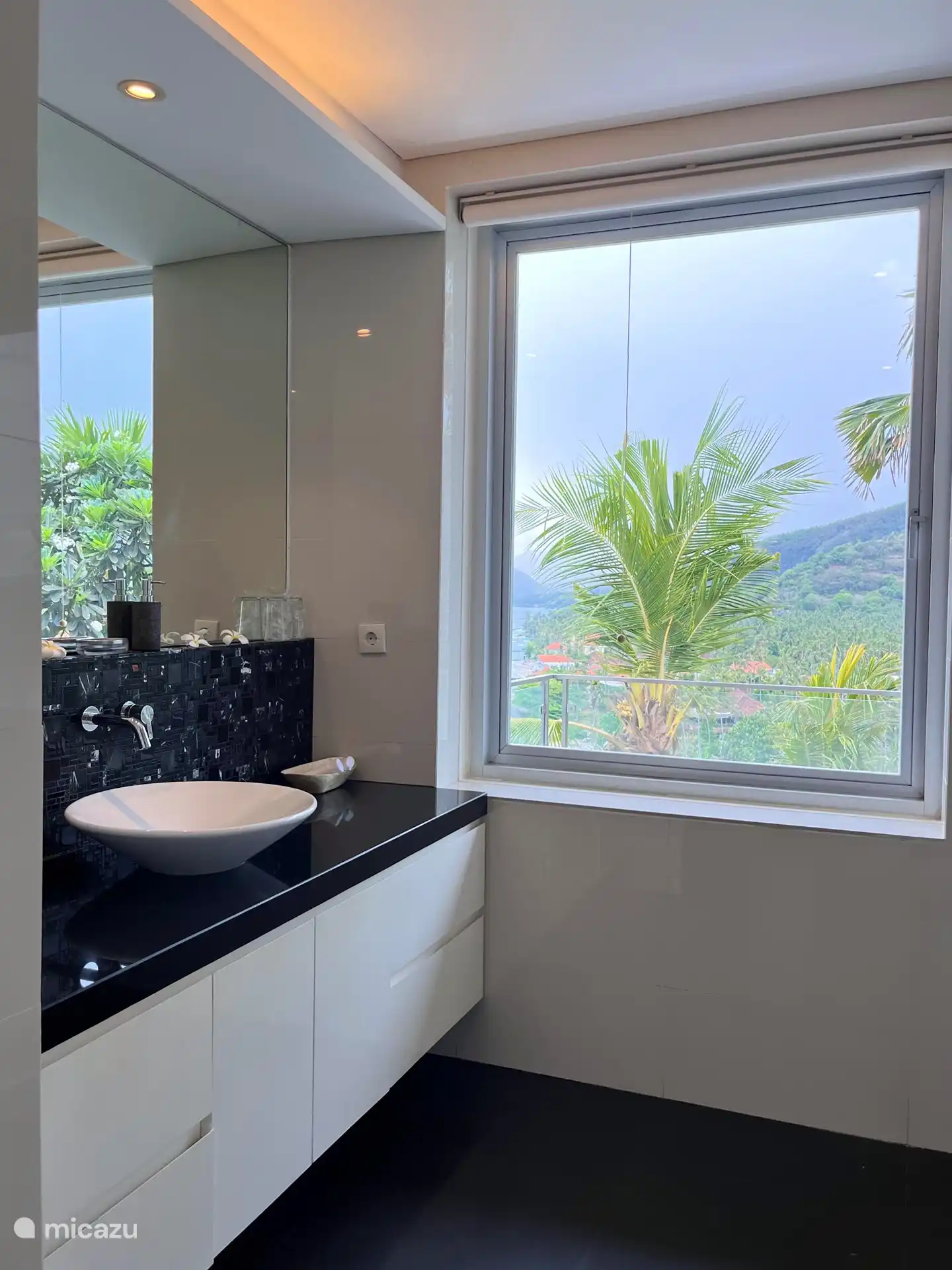 Bedroom with ensuite bathroom 1:
View from the bathroom