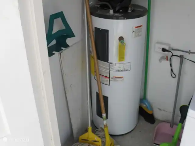 La Casa Verte | Aruba, Oranjestad, Oranjestad - maison de vacances Chaudière à eau chaude pour douche et machine à laver.