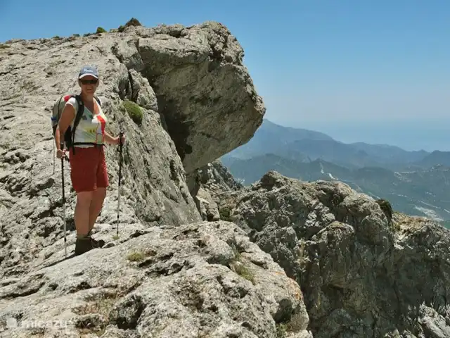 Panaderos huren in Spanje, Andalusië, Cómpeta - vakantiehuis Prachtig uitzicht vanaf de hoogste berg, La Maroma.