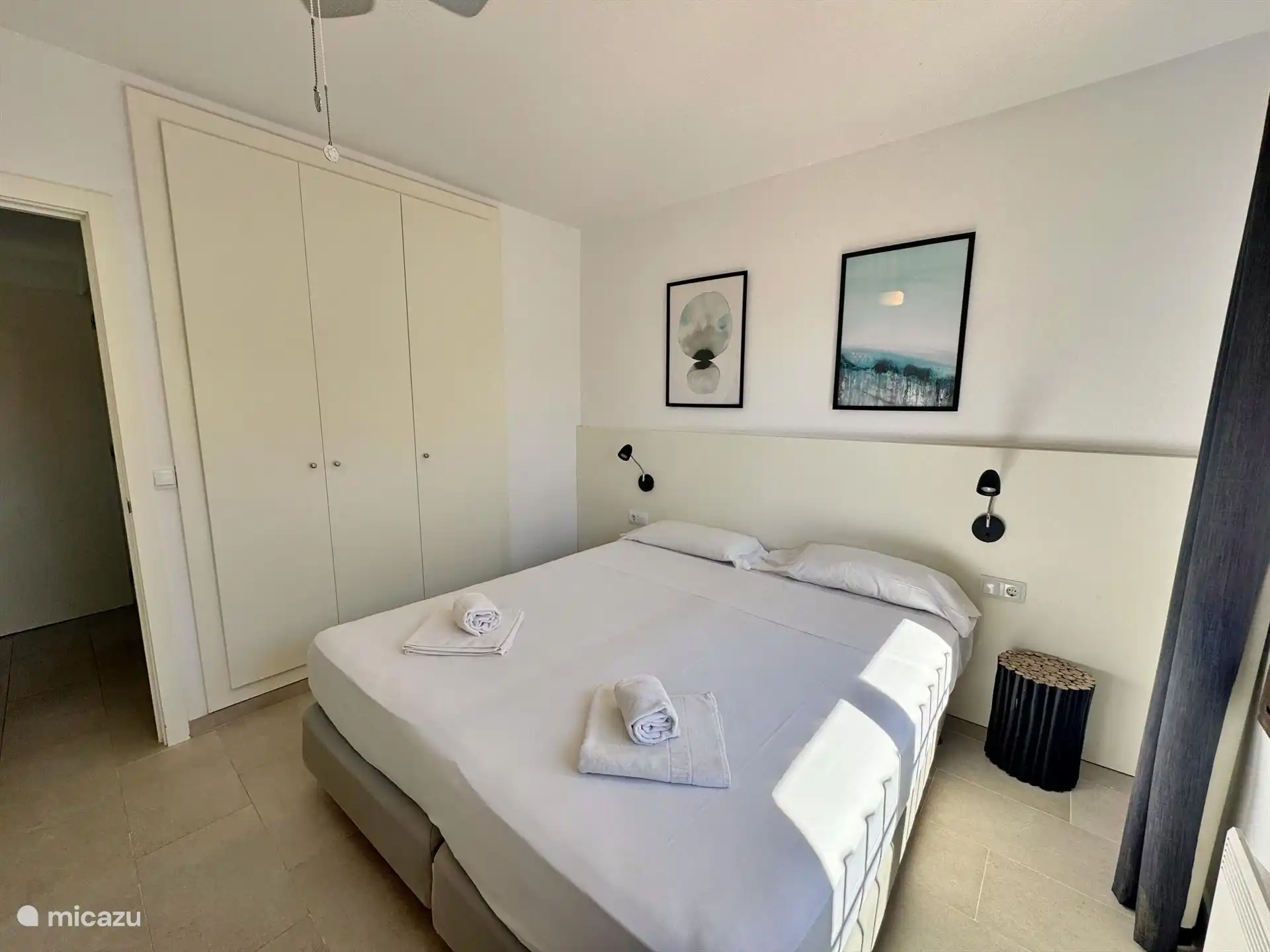 Chambre des maîtres à l’étage