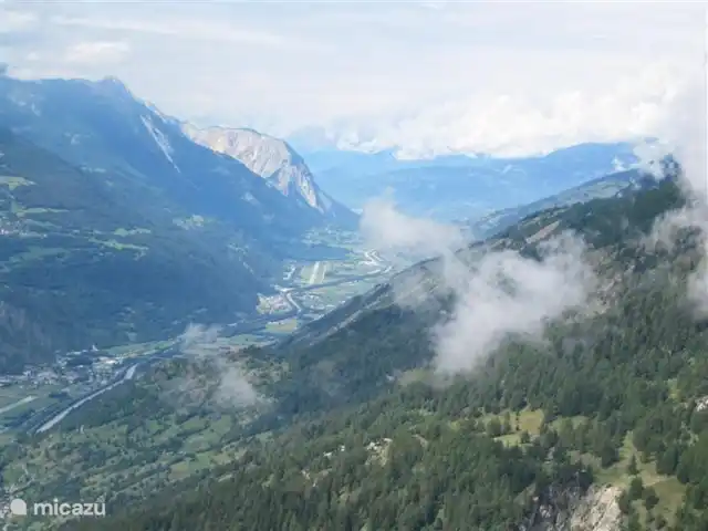 Location de Vacances Suisse, Valais, Eggen, chalet - Baltschieder Blick La Vallée du Rhône