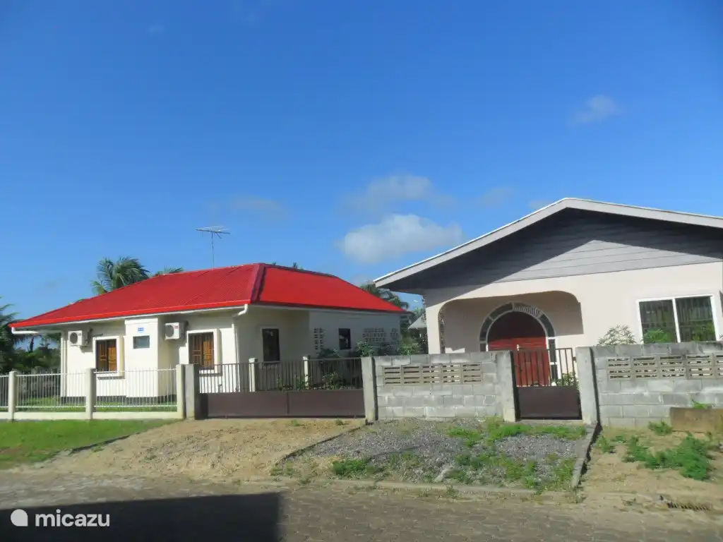 Back and next to the neighbors