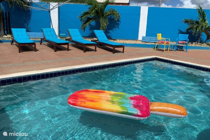 Vakantiehuis Bonaire, Bonaire, Kralendijk Vakantiehuis Casa Pelicano Bonaire, Prive Zwembad