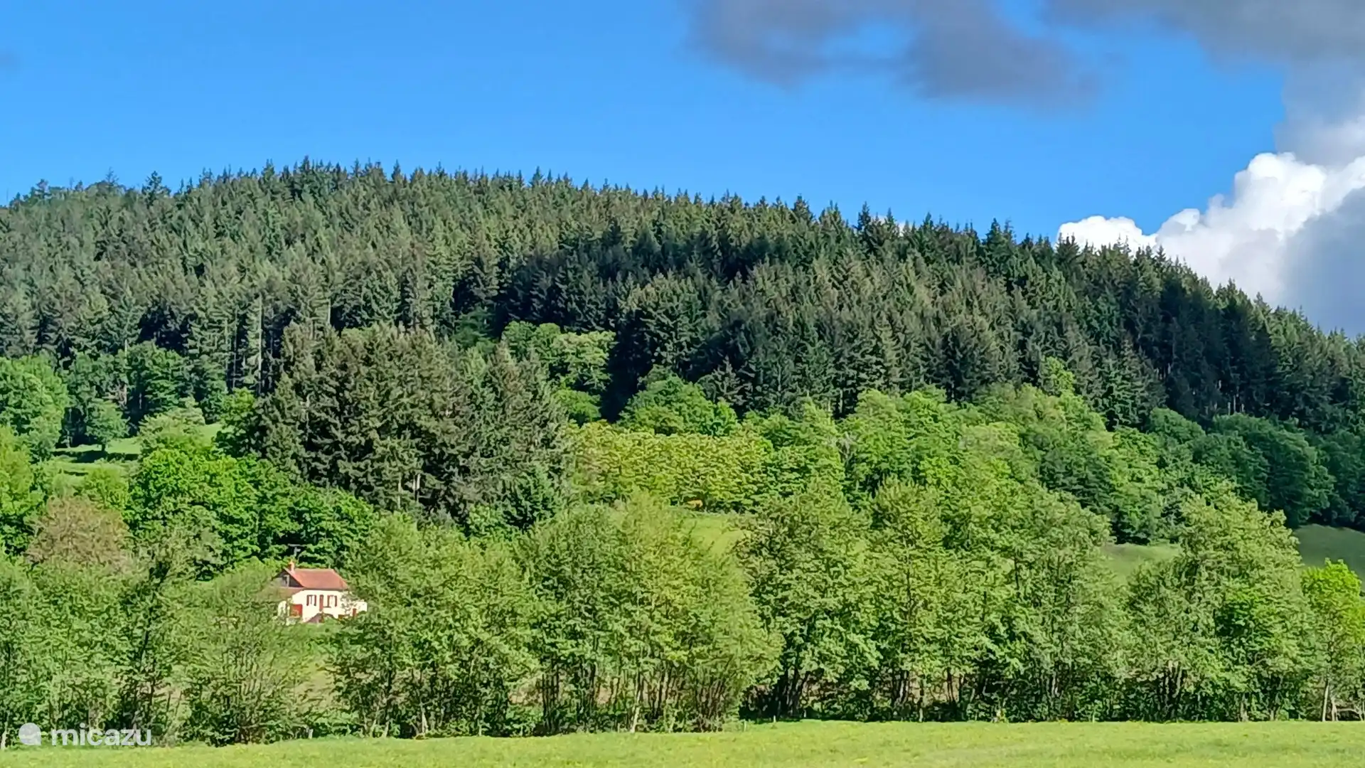 Vanuit 'Le Verne' wandelt u direct de natuur in. 