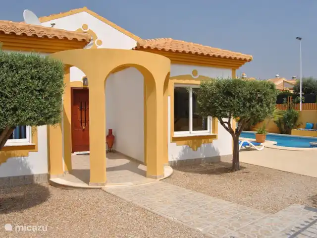 Casa Miantojo - Paix et Espace | Espagne, Costa Cálida, Mazarrón - villa Vue de face Casa Miantojo. Jardin spacieux et le soleil toute la journée autour de votre maison.CAsa