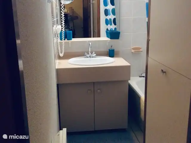 Location de Vacances France, Haute-Savoie, Chatel, appartement - Chalet de Barbessine C 15 Salle de bain avec bain/douche