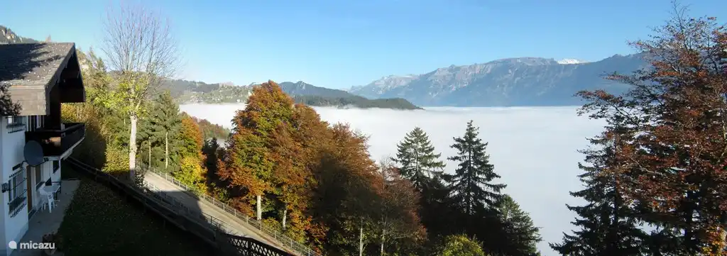 Chalet Urmel above the clouds
