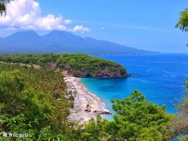 Villa Rumah Pantai No.14 huren in Indonesië, Bali, Jasri - villa Van bovenaf gezien White Sand Beach komend vanaf BugBug