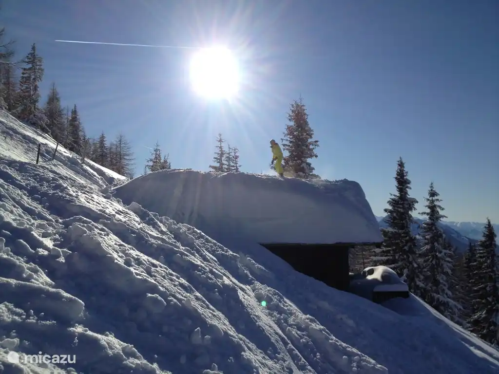 Mehr Offpiste in perfektem Bedingungen.