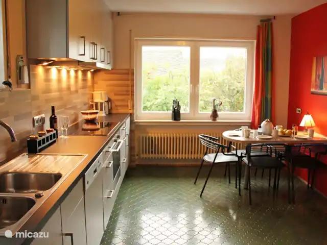 villa margarita en Alemania, Sauerland, Winterberg - villa Nueva cocina, agradable cocinar y sentarse.