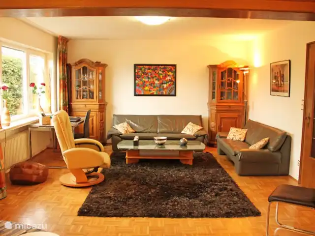 villa margarita en Alemania, Sauerland, Winterberg - villa Sala de estar en la sala de estar