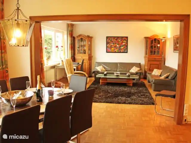 villa margarita en Alemania, Sauerland, Winterberg - villa sala de estar acogedora
