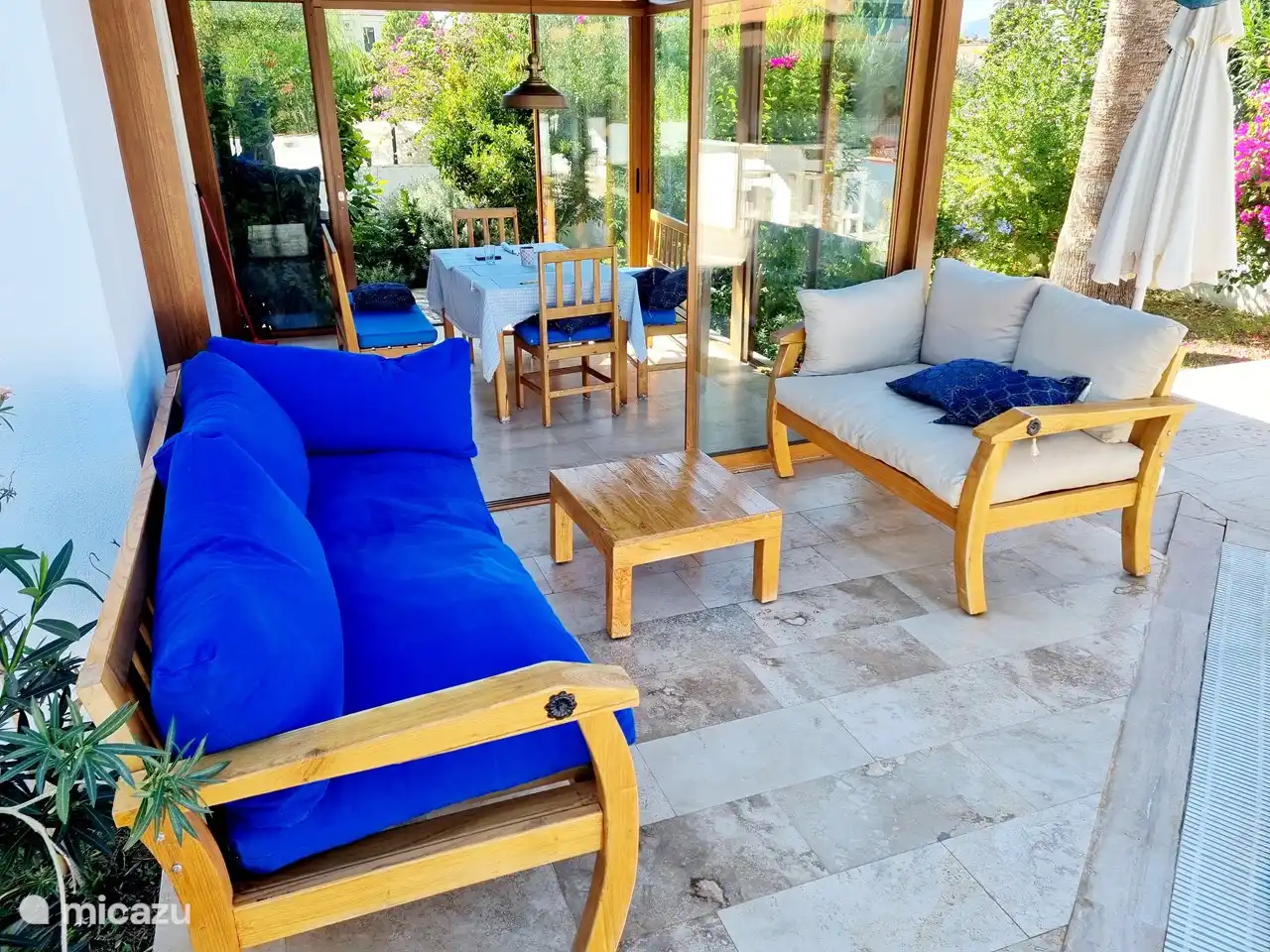 Der Außensitzbereich