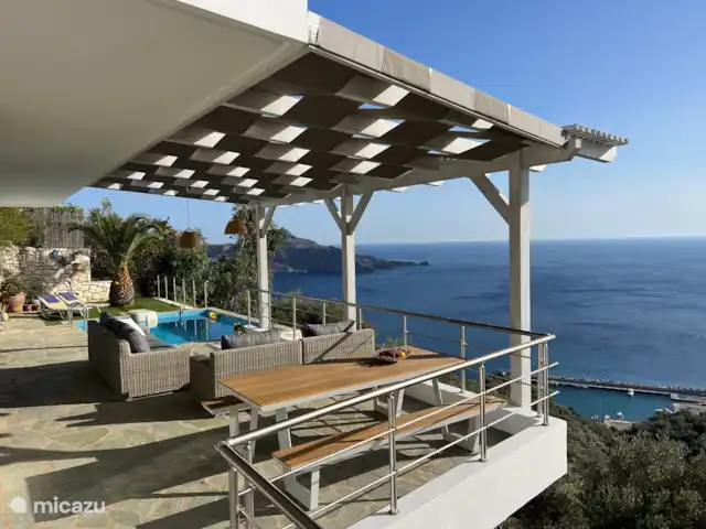 vista al puerto deportivo en Grecia, Creta, Plakias - apartamento vista al puerto deportivo en Grecia, Creta, Plakias - apartamento