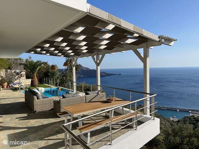Casa vacacional Grecia, Creta – apartamento vista al puerto deportivo