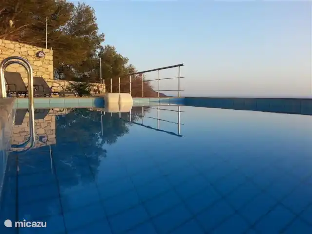 vista al puerto deportivo en Grecia, Creta, Plakias - apartamento Con piscina privada