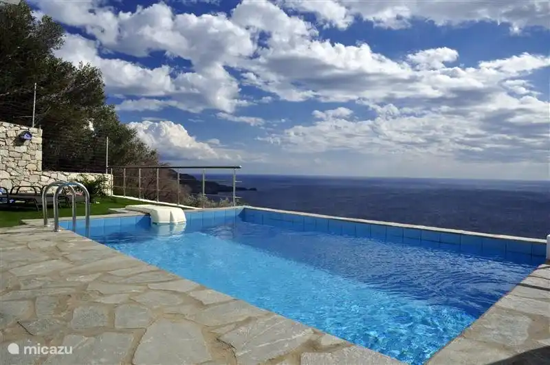 Blick über den Pool.