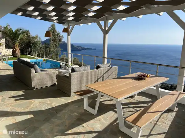 vista al puerto deportivo en Grecia, Creta, Plakias - apartamento Vista sobre el mar