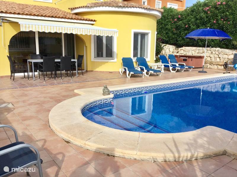 Holiday home in Spain, Costa Blanca, Gata de Gorgos Villa Villa Spain private swimming pool + Jacuzzi