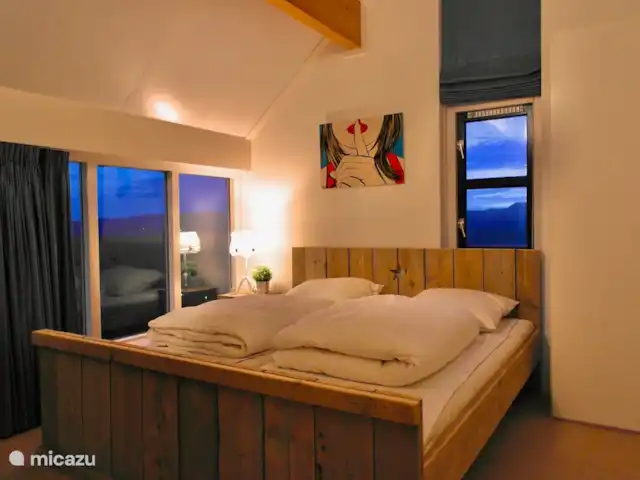 Location de Vacances Pays-Bas, Hollande du Nord, Julianadorp aan Zee, villa - Villa Ooghduyne Chambre avec un lit double et un lit superposé pour un séjour de 9 personnes