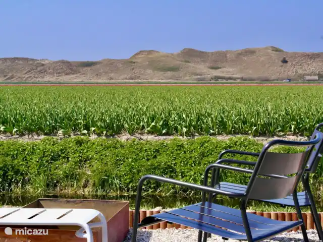 Location de Vacances Pays-Bas, Hollande du Nord, Julianadorp aan Zee, villa - Villa Ooghduyne Deuxième terrasse avec grand foyer pour profiter ensuite
