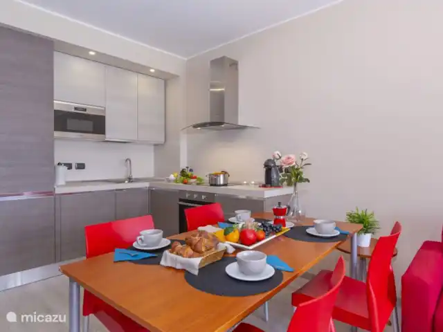 Porto Letizia P15 | Italie, Lacs italiens , Porlezza - appartement Cuisine avec coin salon