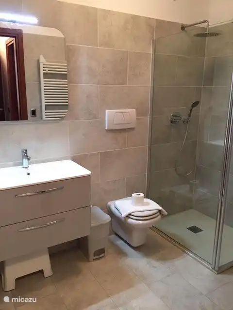 Badezimmer mit begehbarer Dusche