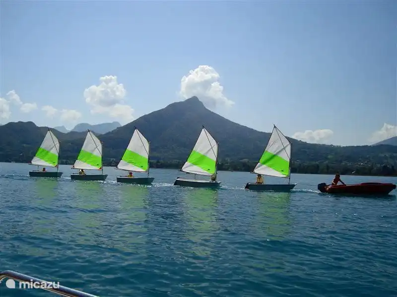 Segelkurs in optimistjes
