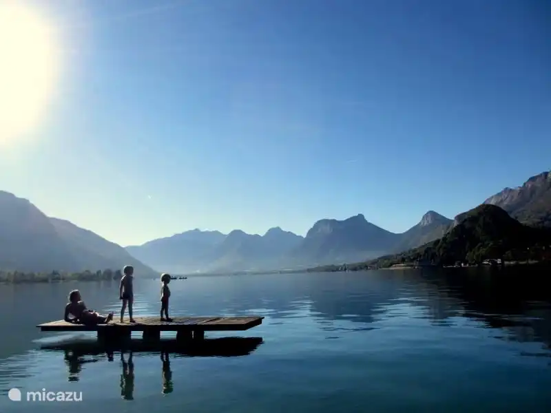 Herbst am See von Annecy