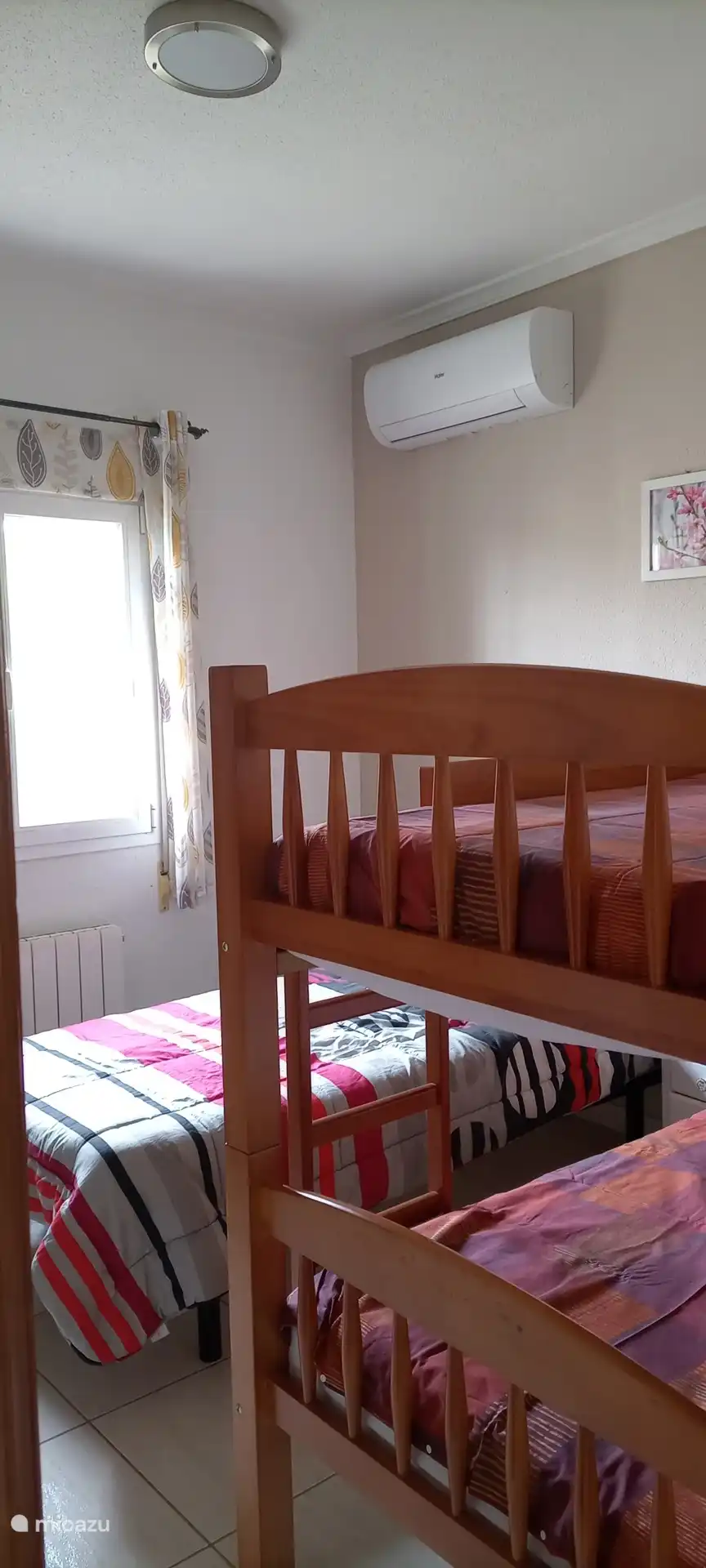 Kinderslaapkamer met airco