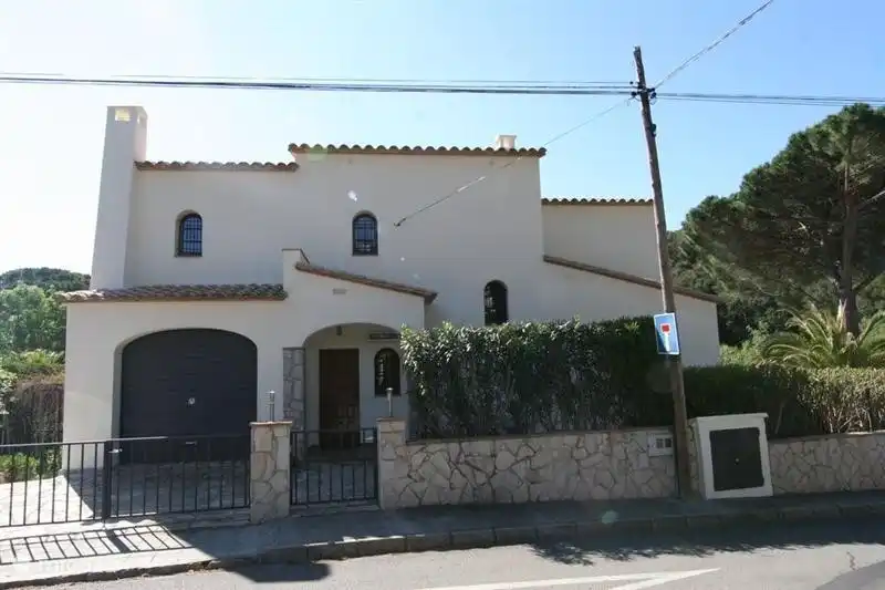 The house from the street.