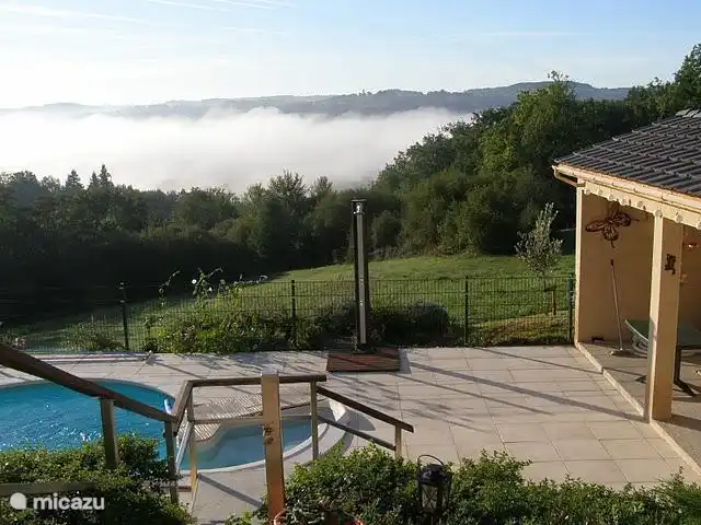 Juste un nuage dans la vallée de la Vézère