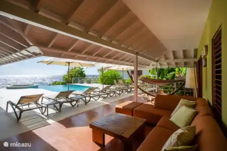 Vakantiehuis Curaçao, Banda Ariba (oost), Jan Thiel villa Villa aan zee op Boca Gentil resort