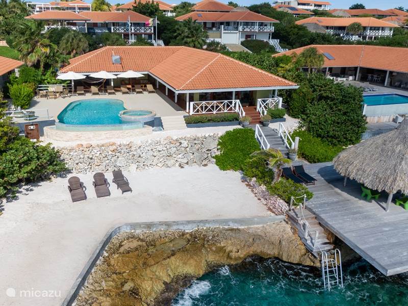 Casa vacacional Curaçao, Banda Arriba (este), Jan Thiel Villa Villa frente al mar en el resort Boca Gentil