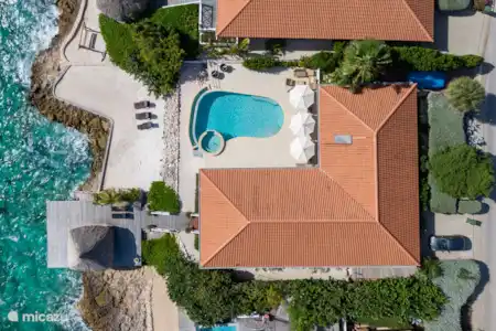 Vakantiehuis Curaçao, Banda Ariba (oost), Jan Thiel villa Villa aan zee op Boca Gentil resort