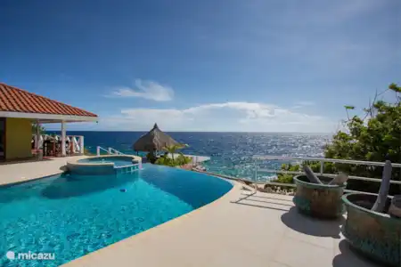 Vakantiehuis Curaçao, Banda Ariba (oost), Jan Thiel villa Villa aan zee op Boca Gentil resort