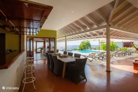 Vakantiehuis Curaçao, Banda Ariba (oost), Jan Thiel villa Villa aan zee op Boca Gentil resort