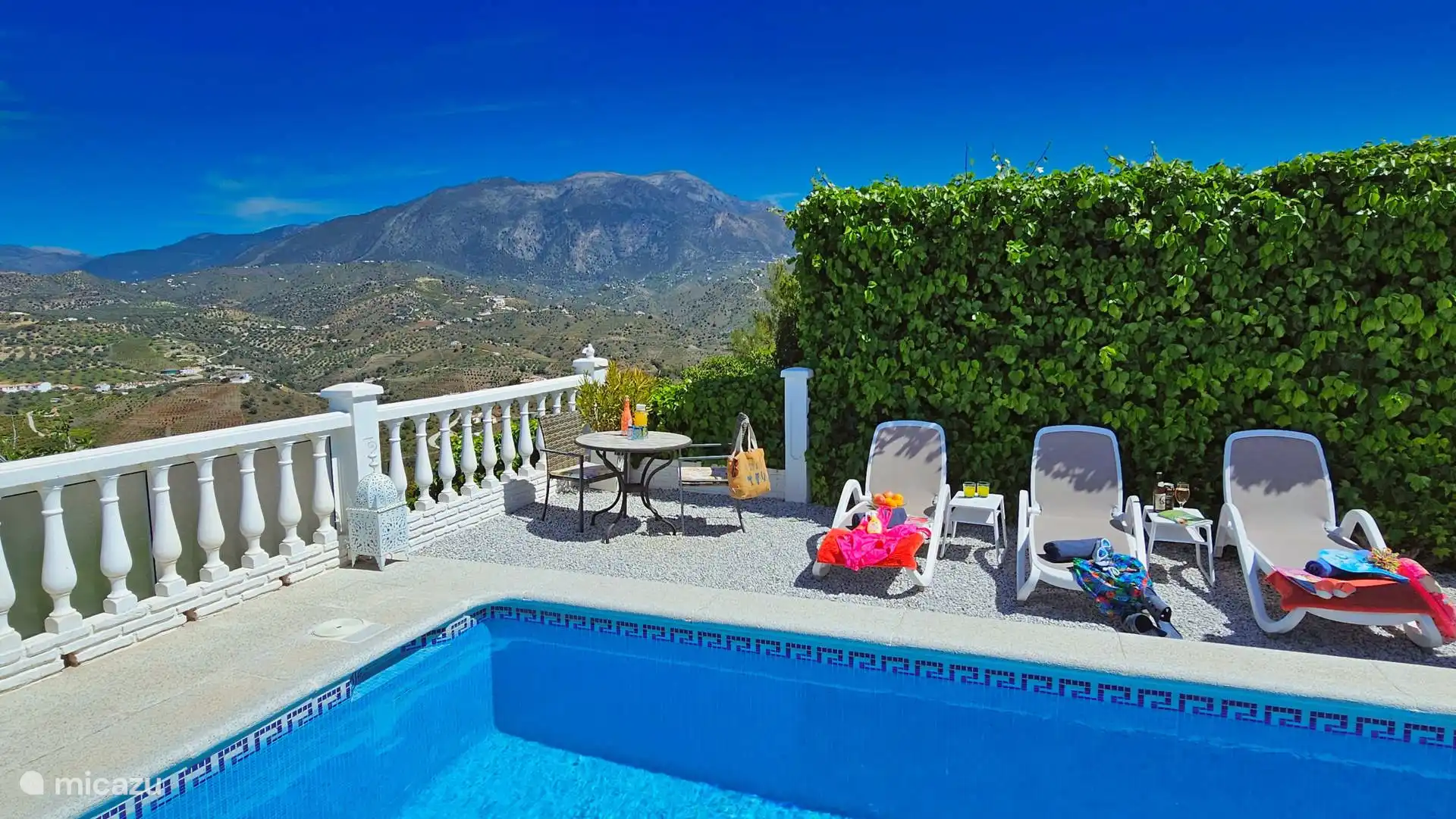 Uitzicht op de Maroma