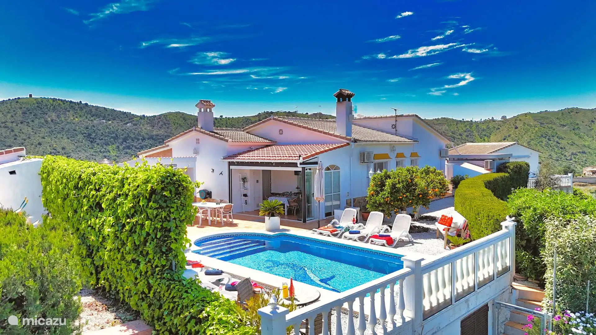 villa huren in Spanje, Andalusië, Viñuela – Villa Casa Hollandia
