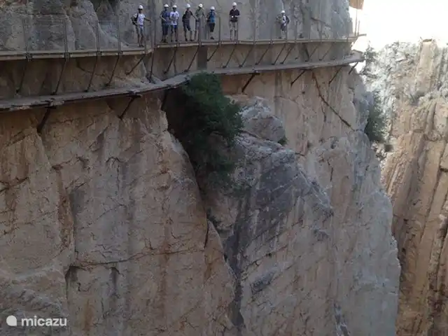 Villa  Casa Hollandia huren in Spanje, Andalusië, Viñuela - villa Caminito  del Ray uitstap voor avontuur in de bergen op 1.15 uur rijden van casa hollandia naar Ardales waar je de Caminito del Ray kon lopen ijs echt de moeite waard.