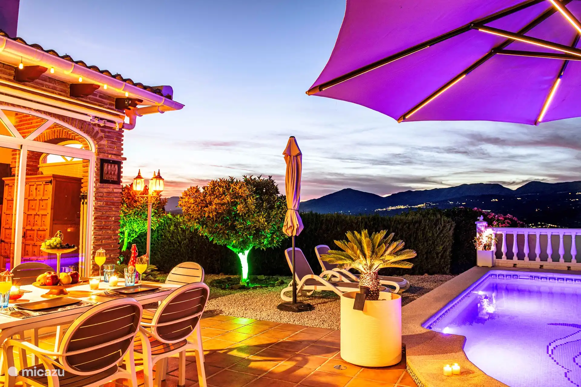 Pool- und Gartenmöbel.