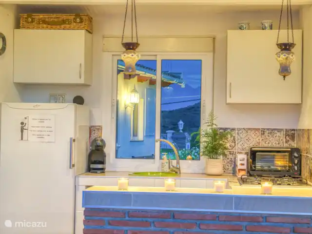 Villa  Casa Hollandia huren in Spanje, Andalusië, Viñuela - villa Buitenkeuken bij het zwembad