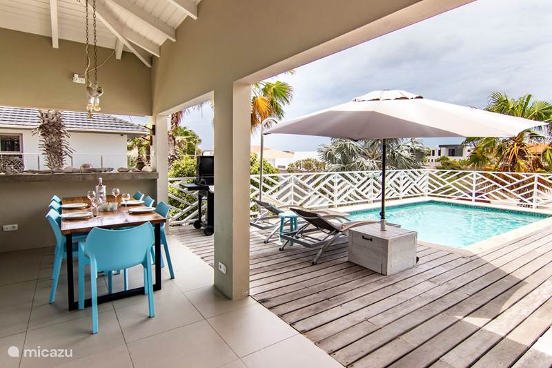Vacation rental Curaçao, Banda Ariba (East), Jan Thiel Villa Rondo di Laman (100 m from the sea)